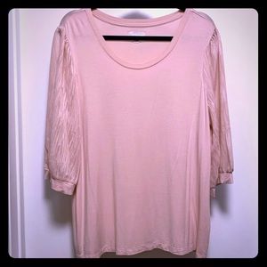 Baby pink blouse